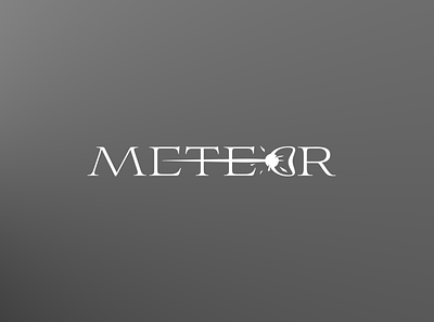 Meteor branding design identity lettering logo logo design logodesign logotype typography typowork visual identity