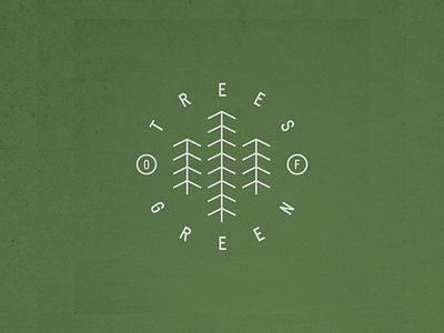 Trees of green / Outdoor Badge badge badgedesign branding linedesign logo logodesign minimalism monoline nature outdoor outdoorbadge outdoorvibes retro simplicity vintage