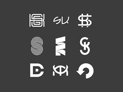 New Symbols / Monograms logo logos monogram monograms simplicity symbol symbols