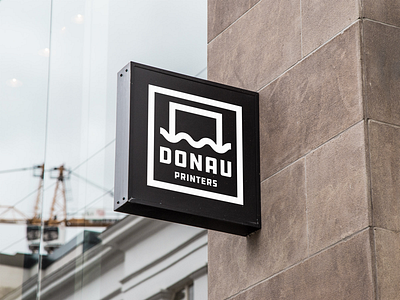 Logo draft for „Donau Printers“ branding graphicdesign logo logodesign logos simplicity