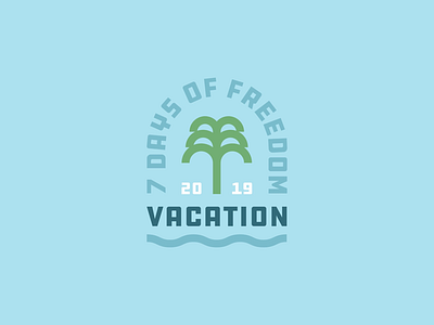 Vacation! badge design emblem graphicdesign logo outdoorbadge retro staybold vintage