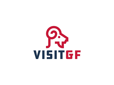 Visit GF Logo branding graphicdesign logo logodesign staybold