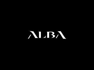 Alba branding identity logo logotype mark symbol typography