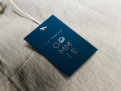 Tags for Oommie brand identity logo package design product design