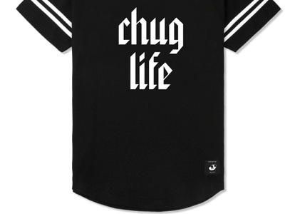 Chug Life for Jugofresh typography