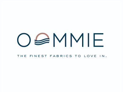 Oommie Logo baby branding cotton design logo miami