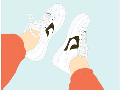 Nike Shoe Illustration by Sarah McAleese on Dribbble