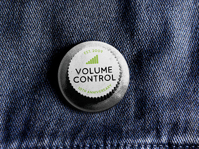 Volume Control Anniversary Badge