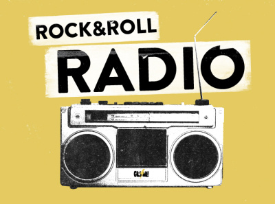 Rock & Roll Radio belfast design merchandise music northern ireland rock the ramones