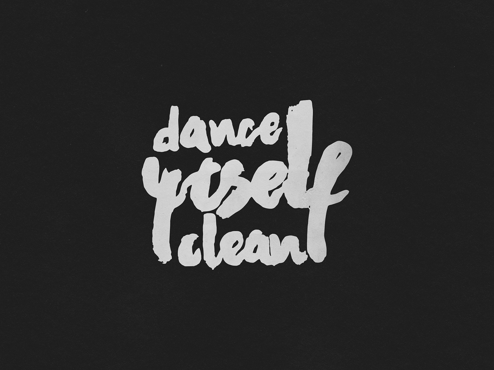 dance yrself clean by Laura Craig Design on Dribbble