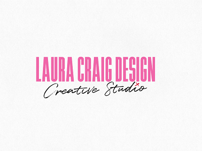 Laura Craig Design branding freelance graphic designer logo logo design