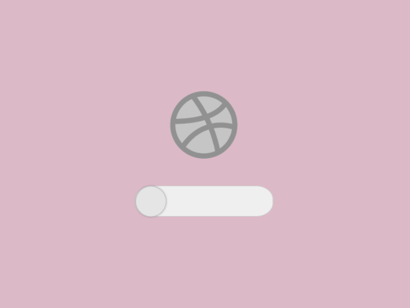 Hello Dribbble ball basket button dribbble hello hellodribbble switch