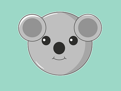 Koala character character design dribbble icon icon design illustration koala koala bear koala illustration logo logo design weekly warm up