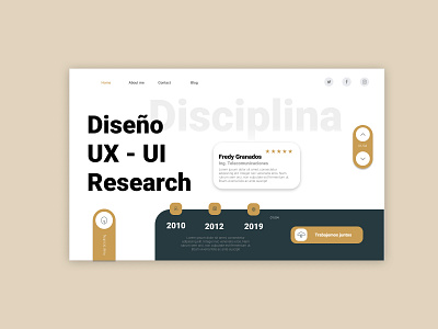 Landing page UX Desinger