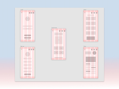 Basic prototyping wireframes app figmadesign interaction interface research ui ux