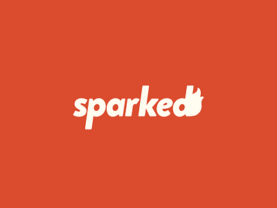 Sparked branding identity illustrator logo logos sparked thirty thirtylogos
