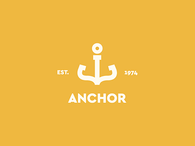 Anchor anchor branding identity illustrator logo logos thirty thirtylogos