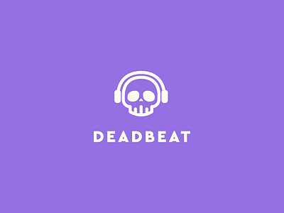 Deadbeat branding deadbeat identity illustrator logo logos thirty thirtylogos