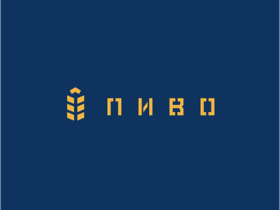 Pivo beer branding identity illustrator logo logos