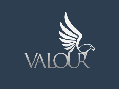 WOFICC Valour Logo adobe chrome church eagle illustrator logo ministry silver vector
