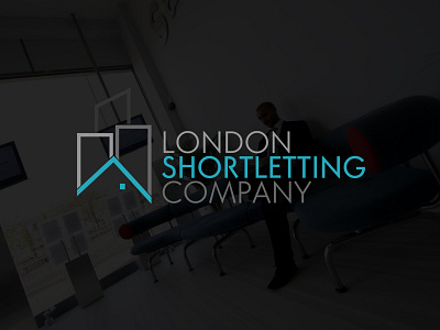London Shortletting Company Logo building company illustration letting logo london property real estate real estate logo