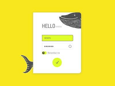 Hello Dribbble hello dribbble ui 图标 插图