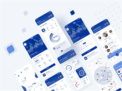 Co2 Consumption UI activities badges car cards co2 dashboard design feeds friends fuel gamification illustration leaderboard location minimal mobiledesign modern picker ui ux