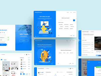 Web Onboarding dashboard education illustration leaderboard learning login onboarding onboarding ui online quizz ui ux videos