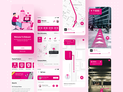 New Employee App by Vivek Sati on Dribbble