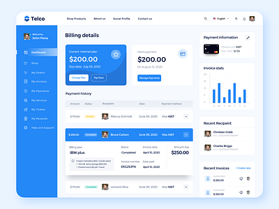 Customer Payment Dashboard