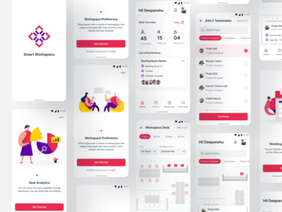 Smart Workspace By Vivek Sati On Dribbble