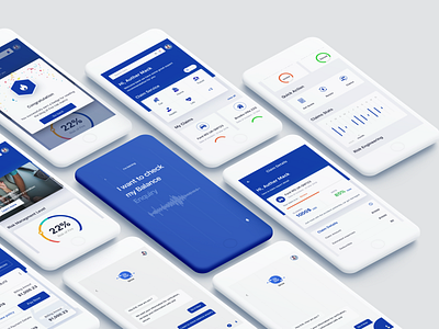 Claim Insurance Application badges chatbot claim dashboard data visulization graphs insurance insurance app minimal mobiledesign ui ux