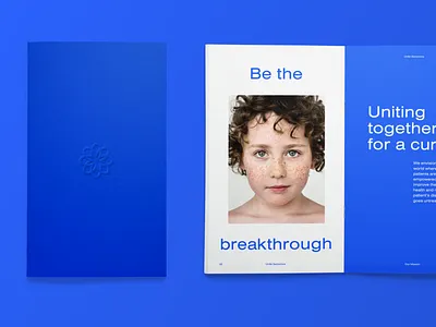 Unite Genomics Branding - Booklet biology biotech book booklet branding child design dna genome layout medical medical logo photography strelioff technology type