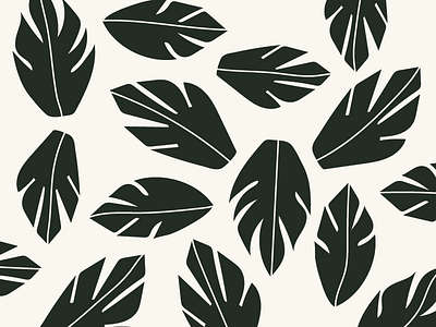 Pattern III hand leaves nature pattern