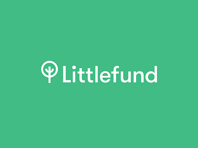 Littlefund brand children finances gifts littlefund logo mark money tree