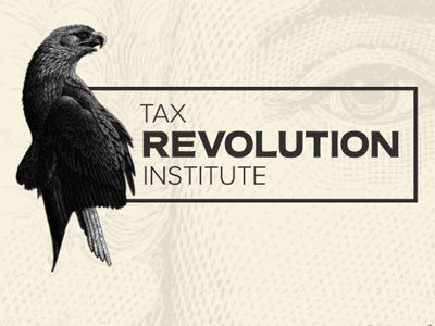 Tax Revolution Institute graphic design internet of things iot tri us tax system