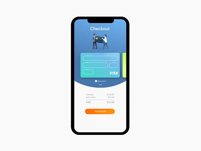 DailyUI challenge #002. Credit Card Checkout. checkout credit card dailyui dailyui 002 mobile app ui