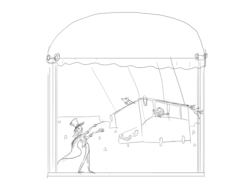 Yellow Slovnaft School Bus Illustration Process bus drawing illustration process school vectorisation vectors yellow