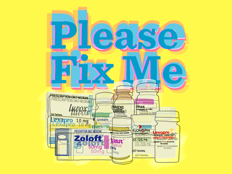 Please Fix Me animated gif anxiety awareness gif mental health