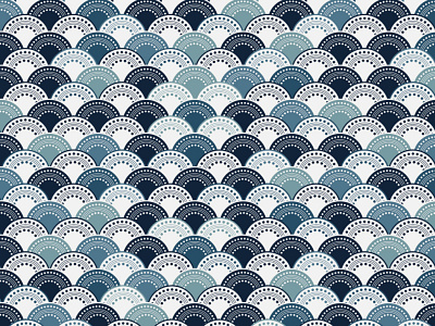 Half Circle Pattern blue circle circle design design digital dots dotted half line lines navy ocean pattern sea seamless surface surface pattern wave waves white