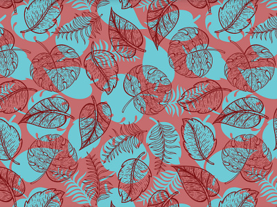 Leaf Seamless Pattern