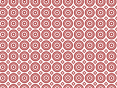 Circles and Diamonds Geometric Pattern art circle design diamond digital geometic line pattern red repeat repetition seamless shape simple surface symmetric