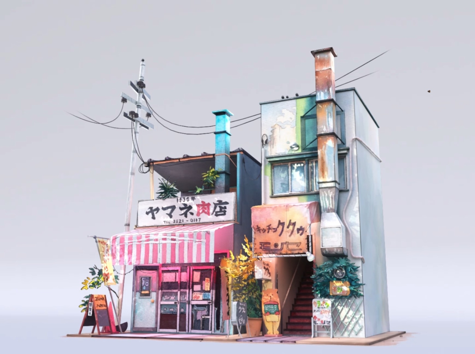 Tokyo Storefronts By Baptiste Lemaire On Dribbble