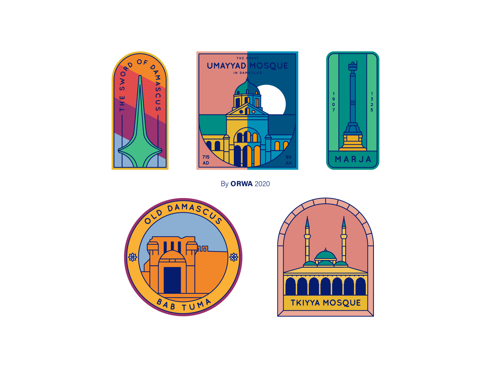 What does Damascus famous for? by Orwa Amin on Dribbble