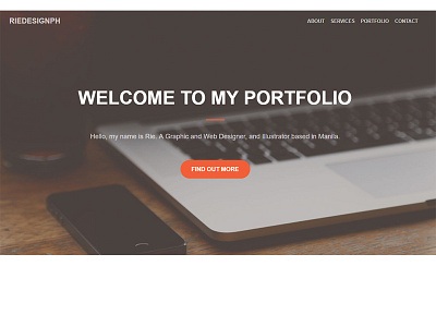 Riedesignph css html portfolio portfolio website riedesignph web web design web layout