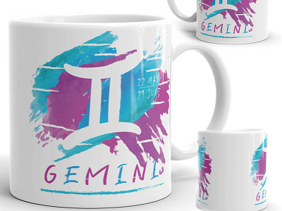 Coffee Mug -Gemini Zodiac - Astrological Sign- Present- Tea Cup