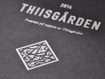 Thiisgården design graphicdesign illustration layout pattern typography