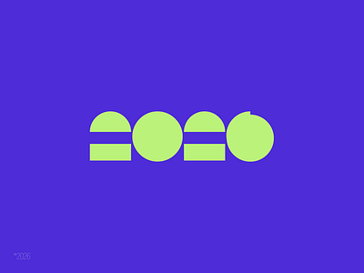 2026 • Logotype 2026 design illustration logo logotype numerals telegram