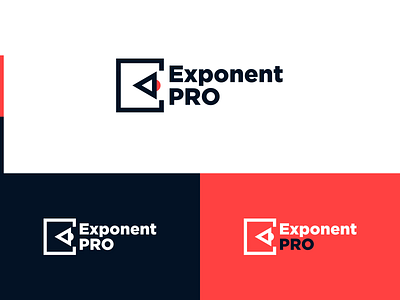 Exponent • Logotype design illustration logo logotype shout