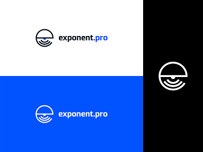 Exponent Final • Logotype design e letter exponent illustration logo logotype shout